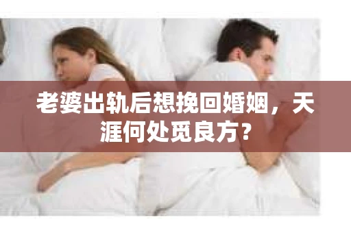 老婆出轨后想挽回婚姻，天涯何处觅良方？