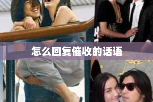 怎么回复催收的话语
