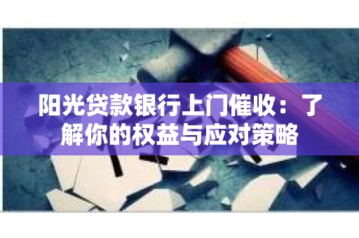 阳光贷款银行上门催收：了解你的权益与应对策略