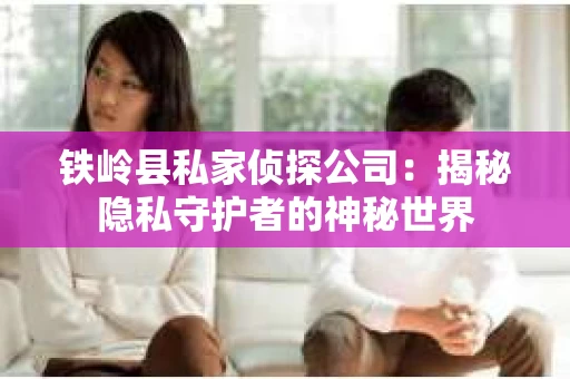铁岭县私家侦探公司：揭秘隐私守护者的神秘世界
