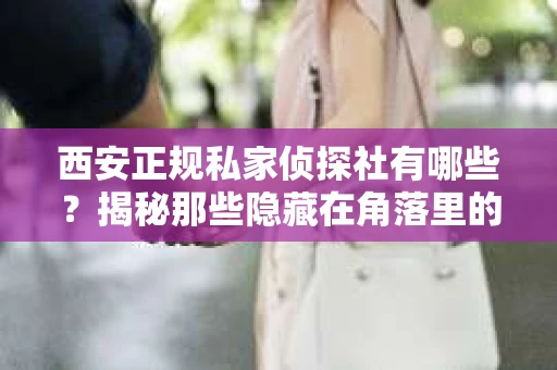 西安正规私家侦探社有哪些？揭秘那些隐藏在角落里的神秘力量