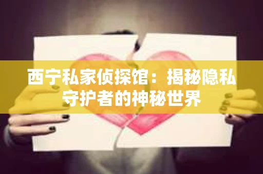 西宁私家侦探馆：揭秘隐私守护者的神秘世界
