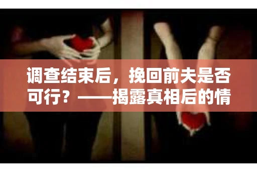 调查结束后，挽回前夫是否可行？——揭露真相后的情感疗愈与人生决策