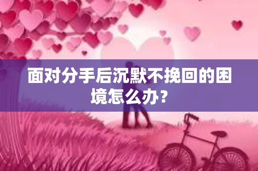 面对分手后沉默不挽回的困境怎么办？